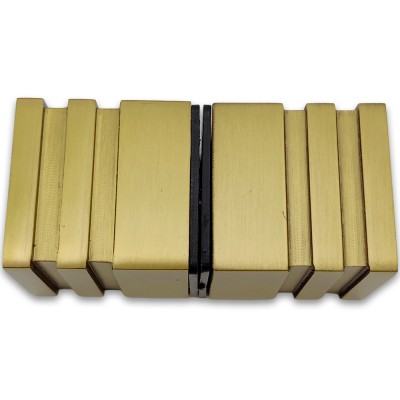 Ручка кноб FDR-54, нержавейка/брашированное золото