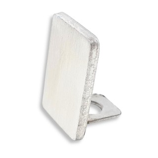 Заглушка торцевая FDPA-601 для опорного профиля 19х15х2, нержавейка/матовый