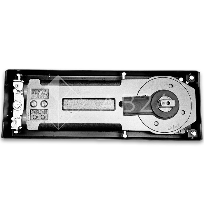 Напольный доводчик FKD-03 для стеклянных дверей, нагрузка от 100 до 120 кг, нержавейка/полированный