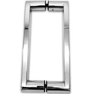 Ручка скоба FDR-86, 25*200*225 мм, нержавейка/полированный