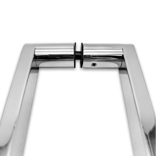 Ручка скоба FDR-86, 25*200*225 мм, нержавейка/полированный