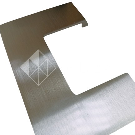 Петля FDP-130-DEF с дефектом Афина стена-стекло с бок.креплением, латунь/матовый