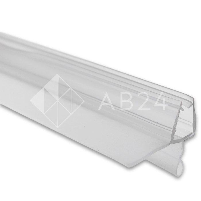 Уплотнитель нижний с каплей Прозрачный 2.2 м FDPP-400.8