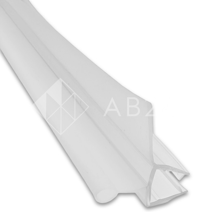 Уплотнитель нижний с каплей Прозрачный 2.2 м FDPP-400.8