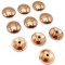 Комплект декоративных заглушек FDA-95 на винты-10шт, ПВХ/розовое золото