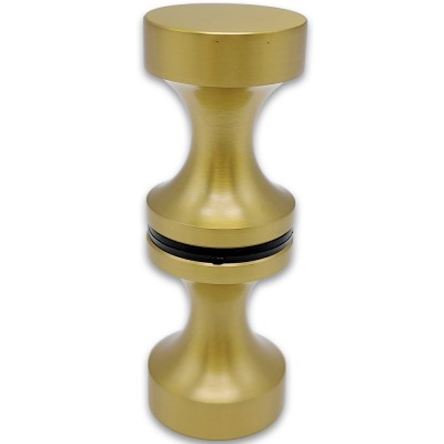 Ручка кноб FDR-61, нержавейка/брашированное золото