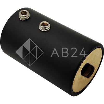 Крепление FDC-16-DEF трубы 19 с дефектом к стене 90°, латунь/черный