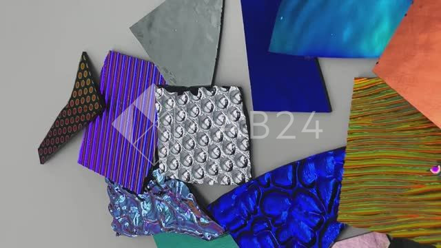 Дихроичное стекло для фьюзинга Wissmach Dichroic 96 COE черная подложка, набор 226 г