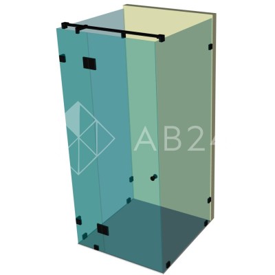 Душевая кабина п-образная DK-403К на коннекторах