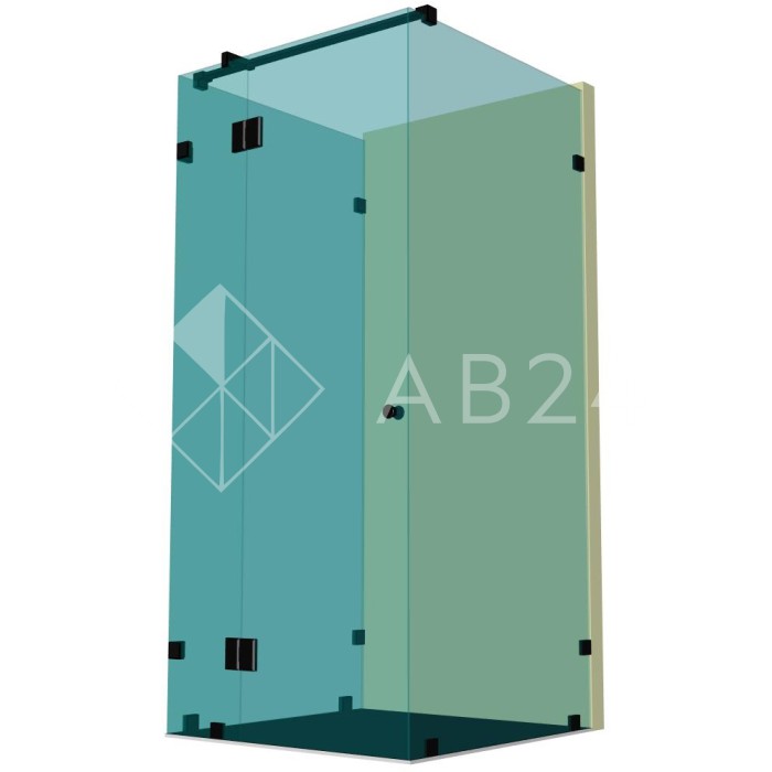 Душевая кабина п-образная DK-403К на коннекторах