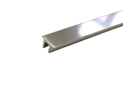 Заглушка верхняя FDPA-500.3, 19х13х2мм, 3 м, для п-образного профиля, алюминий/полированный