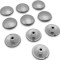 Комплект декоративных заглушек FDA-95 на винты-10шт, ПВХ/матовый