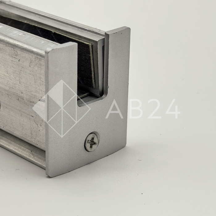 Заглушка торцевая FKP-402 для зажимного профиля, алюминий/анодированный