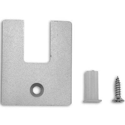 Заглушка торцевая FKP-402 для зажимного профиля, алюминий/анодированный