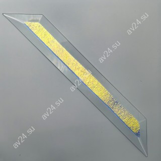 Бевелс AV121 дихроичный 36 х 267 мм синяя шиншилла