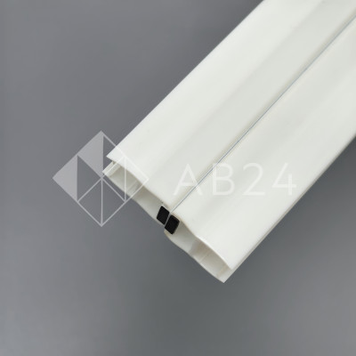 Уплотнитель магнитный ПРЕМИУМ 180° белый 2.5 м под стекло 8 мм FDPP-513.8