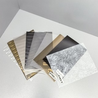 Набор образцов декоративной плёнки, 9 штук