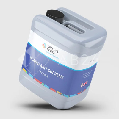 Краска для стекла, прозрачная основа Spray B (GlassPaint clear) 0,5 л
