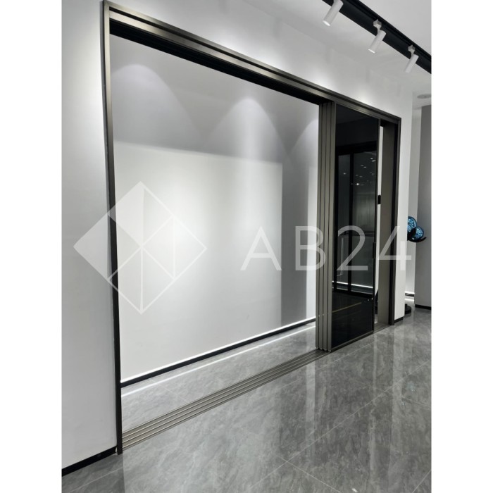 Крышка трека FDS-152.3 раздвижной системы FDS-15/FDS-20.21/FDS-20.31 длина 3 м, алюминий/анодированный