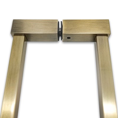 Ручка полотенцесушитель FDR-83 регулируемая, нержавейка/бронза