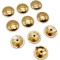 Комплект декоративных заглушек FDA-95 на винты-10шт, ПВХ/золото
