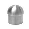 Заглушка сферическая FOP-50.03 со вставкой для трубы O50.8 мм, нержавейка/полированный