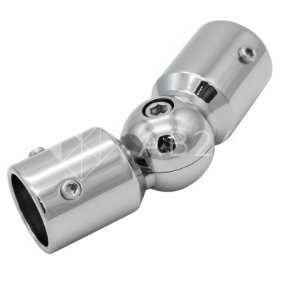 Соединитель FDC-13 трубы 19 90°-180°, цинк/хром