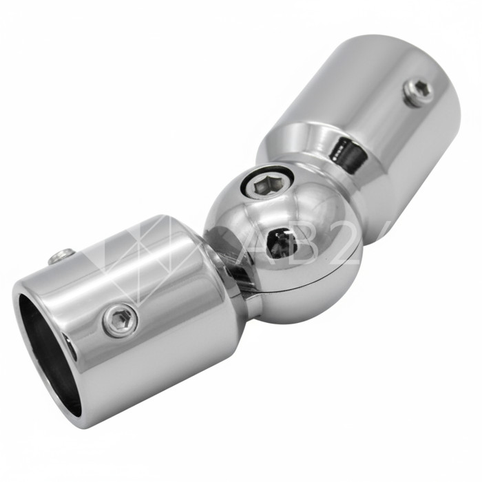 Соединитель FDC-13 трубы 19 90°-180°, цинк/хром