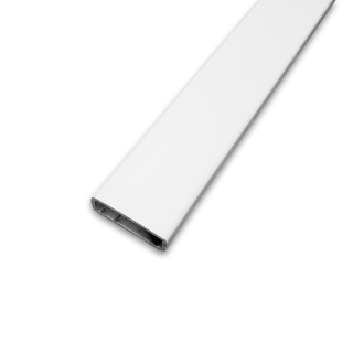 Труба FDT-352, 30х10х1.5 мм 2 м, нержавейка/белый