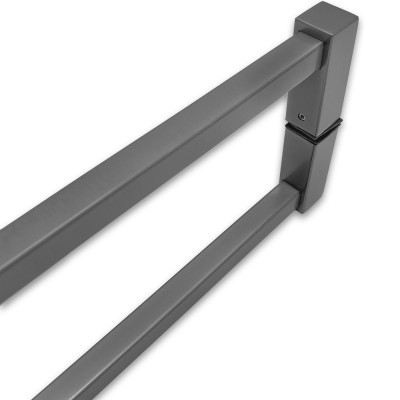 Ручка полотенцесушитель FDR-83 регулируемая, нержавейка/оружейная сталь