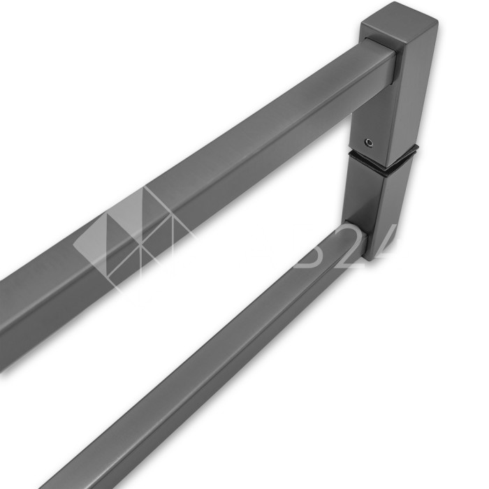 Ручка полотенцесушитель FDR-83 регулируемая, нержавейка/оружейная сталь