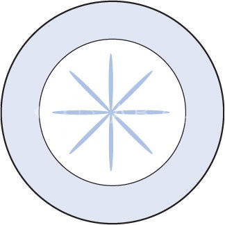 Бевелс AV188 круг ∅76 мм