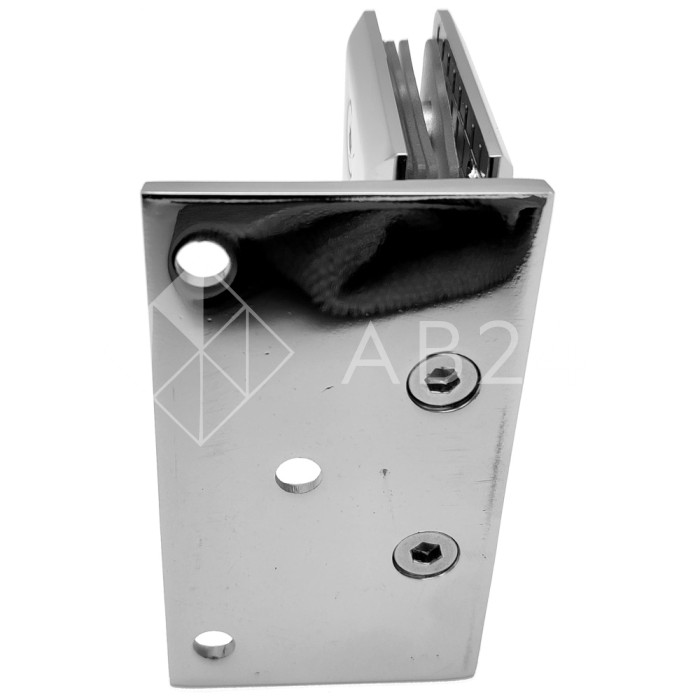 Петля Бета β FDP-20E стена-стекло с бок. креплением, нержавейка/полированный