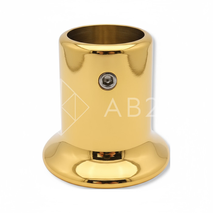 Крепление FDC-10 трубы 19 к стене, латунь/золото