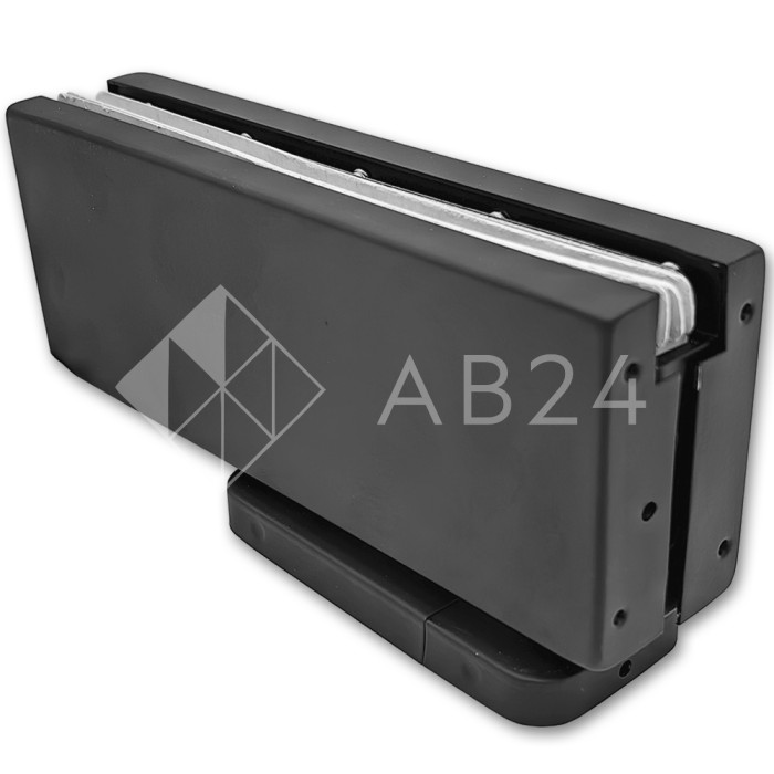 Петля с доводчиком FKD-04 нагрузка от 60 до 85 кг, нержавейка/черный