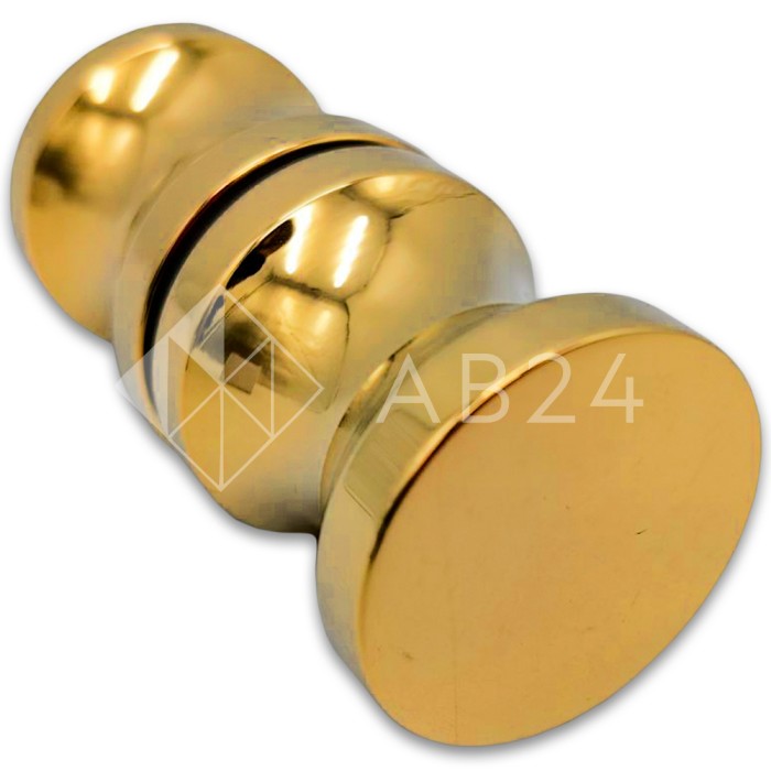 Ручка кноб FDR-40, нержавейка/золото