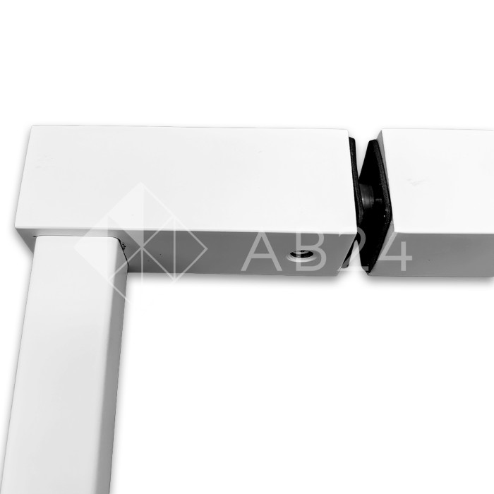 Ручка полотенцесушитель FDR-83, регулируемая, нержавейка/белый