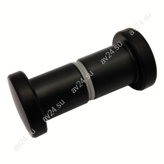 Ручка кноб FDR-42, нержавейка/черный