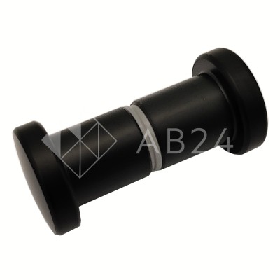 Ручка кноб FDR-42, нержавейка/черный