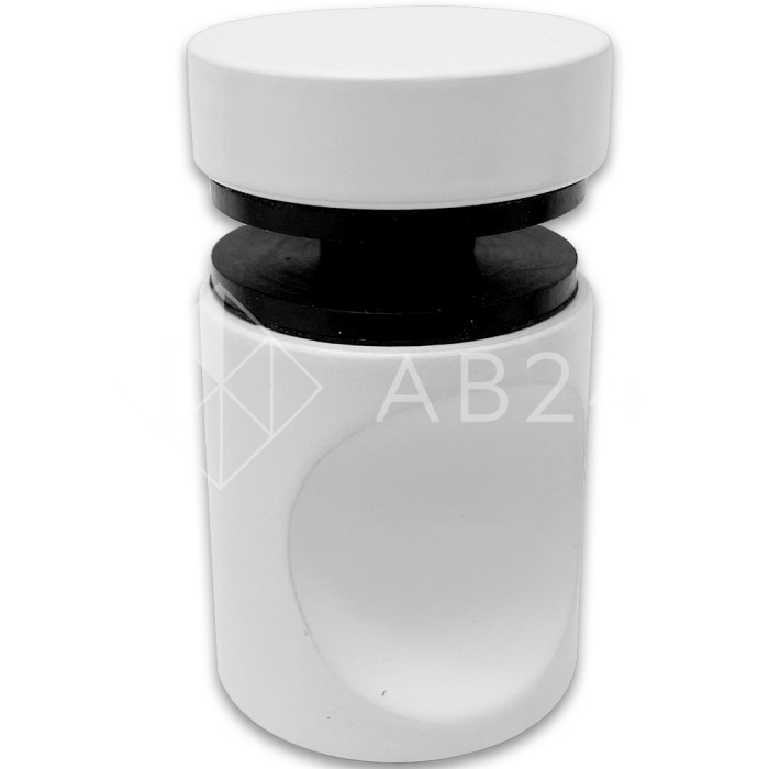 Ручка кноб FDR-64, нержавейка/белый