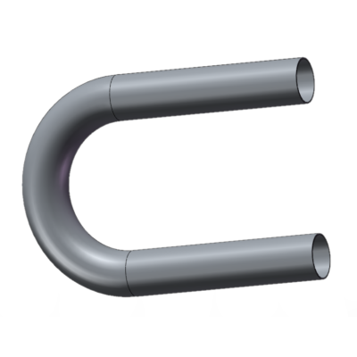 Отвод шарнирный верхний FOP-50.05 для поручня круглого O50.8 мм, с пазом,нержавейка/матовый