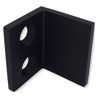 Дверной стопор FDA-07 к стене/полу, латунь/черный