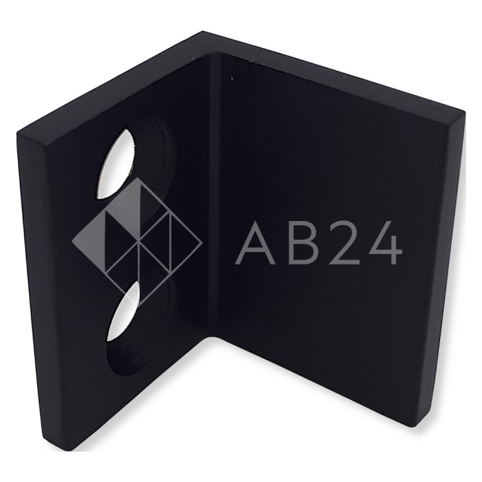 Дверной стопор FDA-07 к стене/полу, латунь/черный