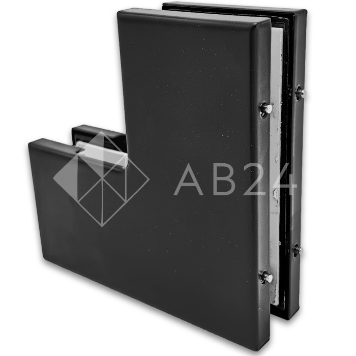 Фитинг угловой, FKF-23 нержавейка/черный