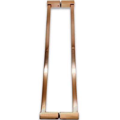 Ручка полотенцесушитель FDR-83 регулируемая, нержавейка/розовое золото