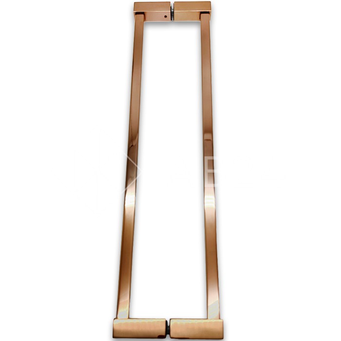 Ручка полотенцесушитель FDR-83 регулируемая, нержавейка/розовое золото