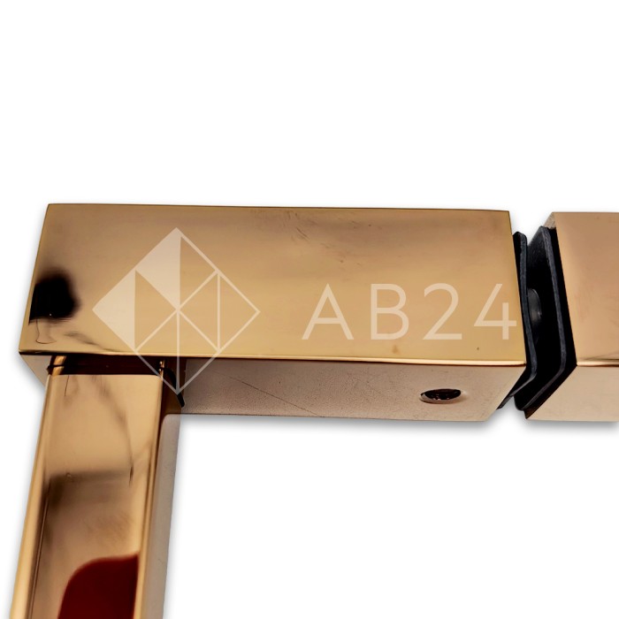 Ручка полотенцесушитель FDR-83 регулируемая, нержавейка/розовое золото