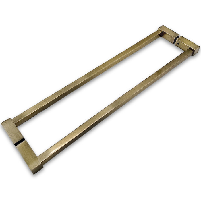 Ручка полотенцесушитель FDR-83.1 регулируемая, нержавейка/бронза