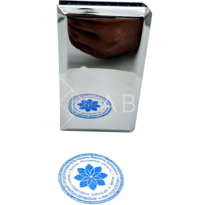 Коннектор для стекла Бета β FDK-20, стена-стекло 90°, латунь/хром