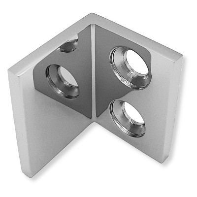 Дверной стопор FDA-07 к стене/полу, латунь/хром